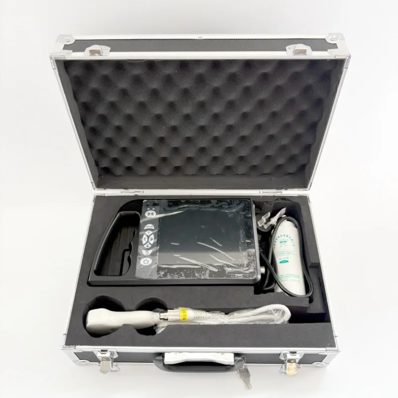 2026 Modern Outdoor Veterinary Ultrasound Scanner with 5.0MHZ Slightly Convex Probe ABS Material for Cats & Dogs Animal Care