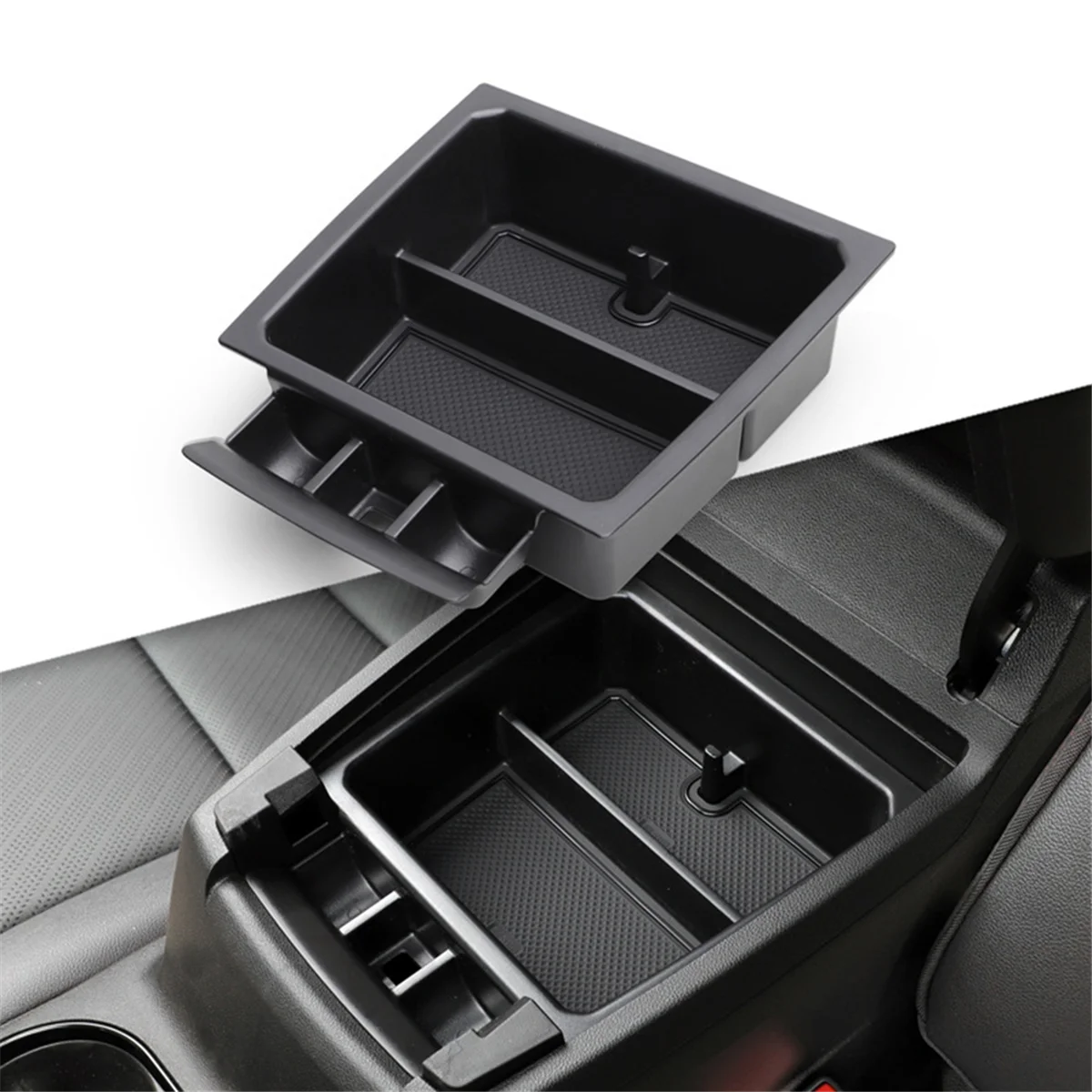 Center Console Organizer Armrest Storage Box Tray for Chevy Colorado/GMC Canyon 2023 2024 Accessories