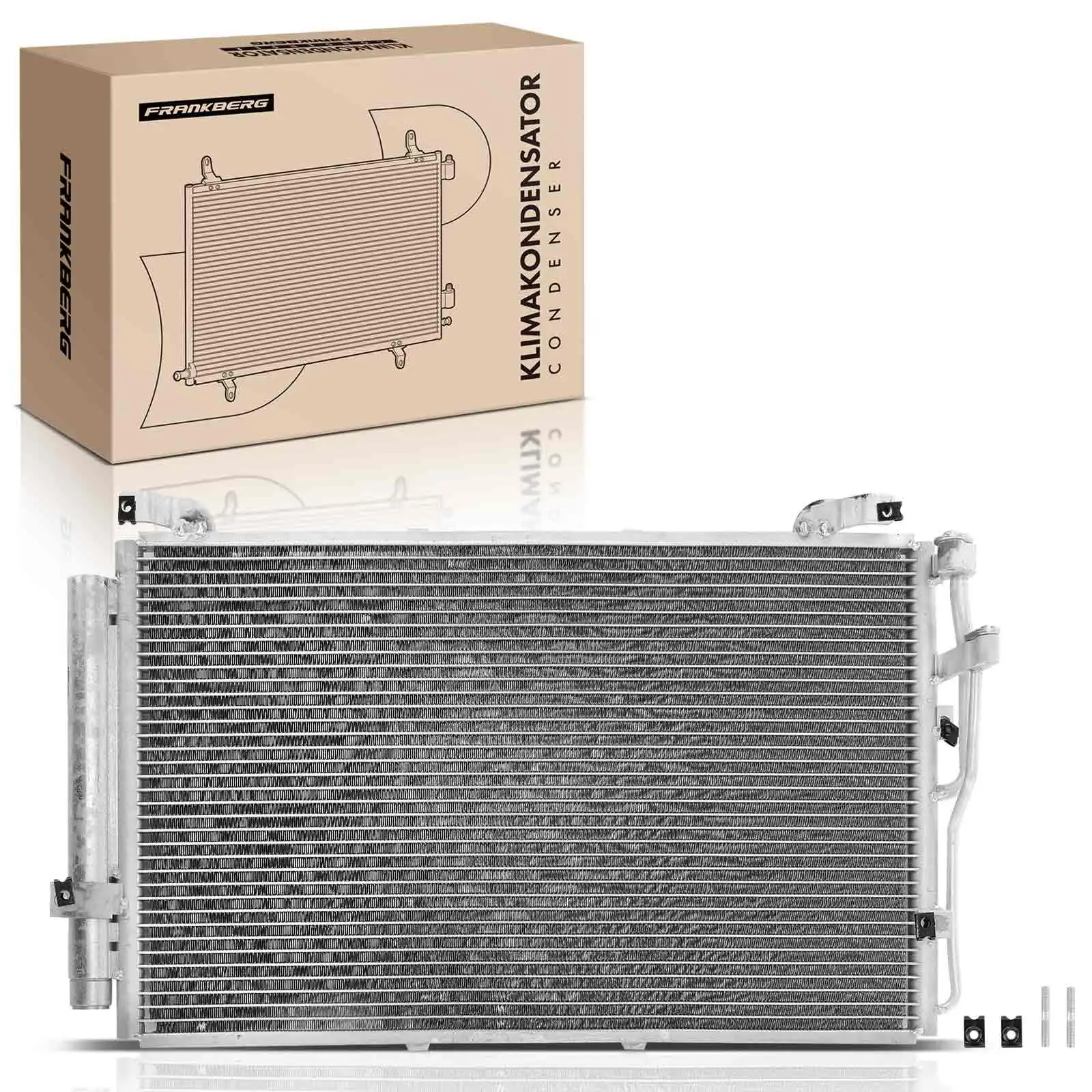 Frankberg 1x Kondensator Klimaanlage für Hyundai Matrix FC 1.6L 1.8L 2001-2010 9760617001 94644 9760617000