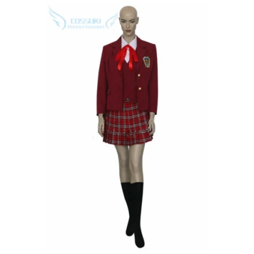 

High Quality Negima! Magister Negi Magi Asuna Kagurazaka Uniform Cosplay Costume ,Perfect Custom For You !