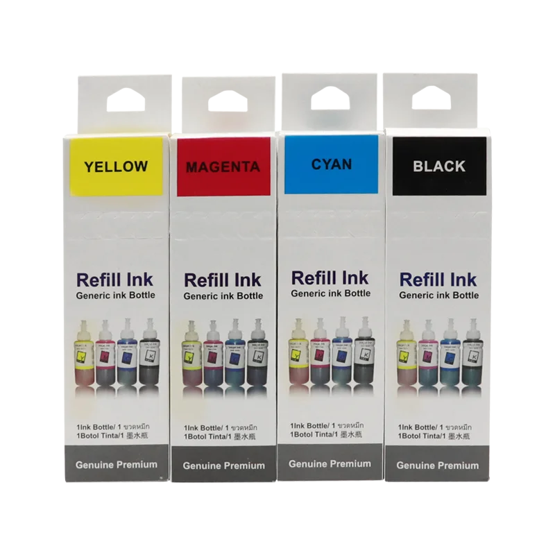 4Color dye Ink For Epson L358 L360 L361 L362 L363 L364 L366 L375  L383 L385 L386 L395 L405 L455 L456 L475  L485 L495 Printer Ink