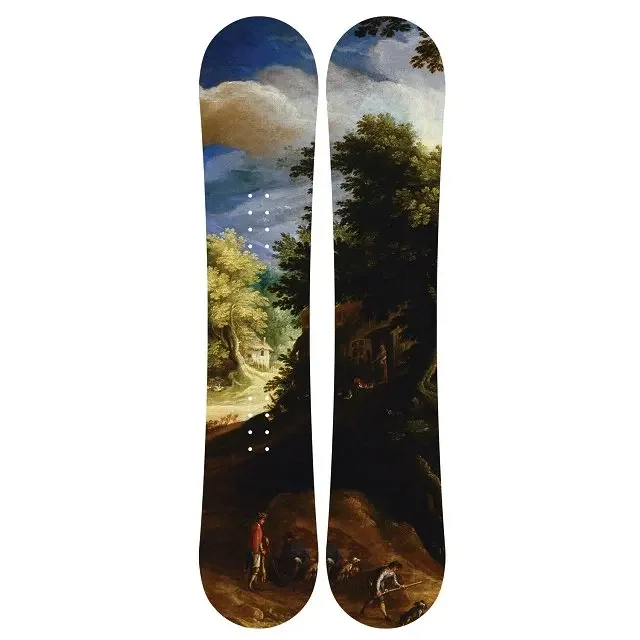 

Freestyle Cross Country Ski Twin Tip Snowboard