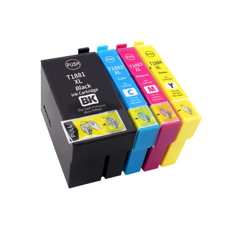 China 1/2/3/4set T188 T1881 T1882 T1883 T1884 Ink cartridges Compatible for Epson WF-7111 WF-7621 WF-3641 WF-7218 WF7728