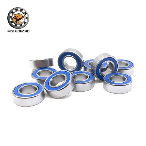 Imagen 2 del producto Rodamiento MR126RS 10 Uds 6x12x4mm ABEC-7 Hobby coche eléctrico RC camión MR126 RS 2RS rodamientos de bolas MR126-2RS sellado azul