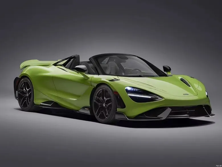 مناسبة لـ McLaren 720S تعديل ألياف الكربون 765LT طقم الجسم المصد الأمامي الجانبي تنورة المصد الخلفي الجناح الجبهة الحاجز. #5