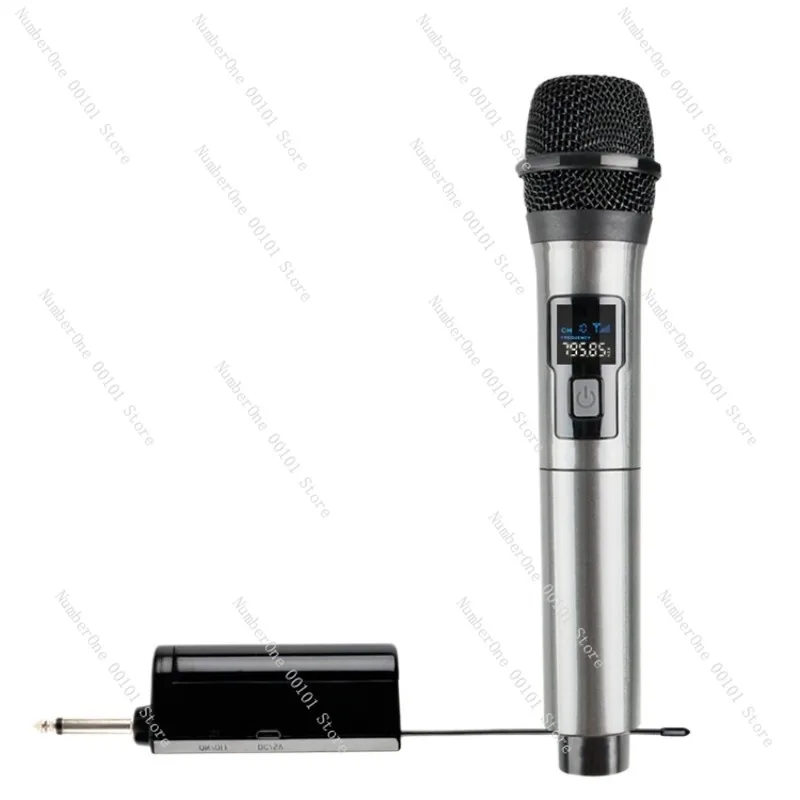 Wireless universal microphone | Sound card, audio amplifier, mixer, live karaoke and Douyin are universal