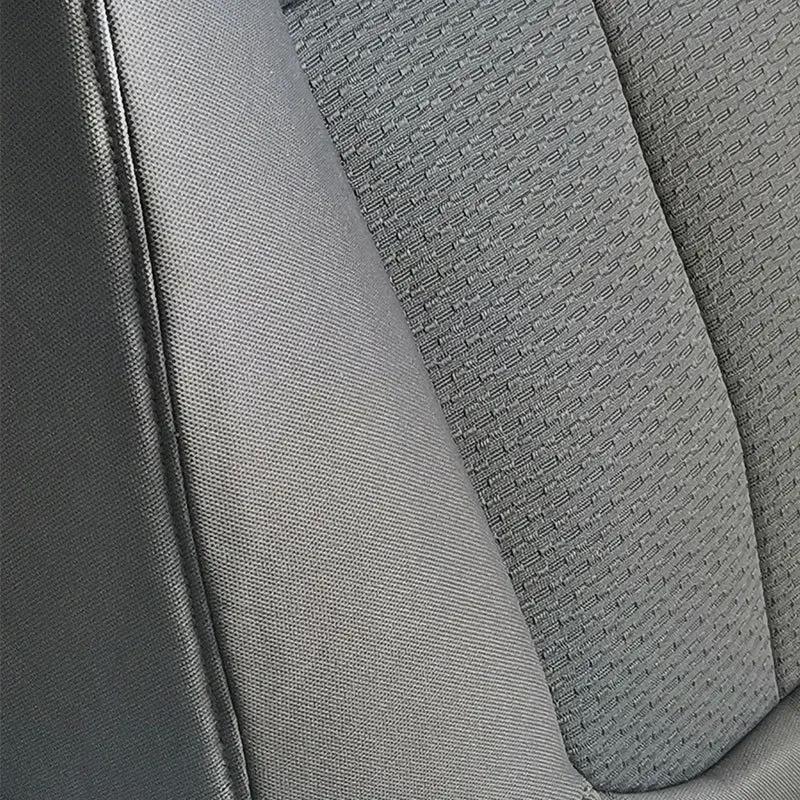 Car Driver Side Bottom Replacement Cloth PU Seat Cover, Gray Fabric Seat Cover for 2011-2014 Ford F150