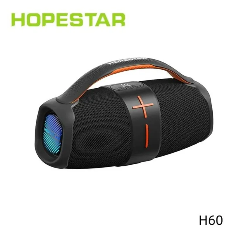 

Original HOPESTAR H60 50W High Power Boombox Speakers Portable Bluetooth Super Mp3 Player Powerful Column Audio Center Subwoofer