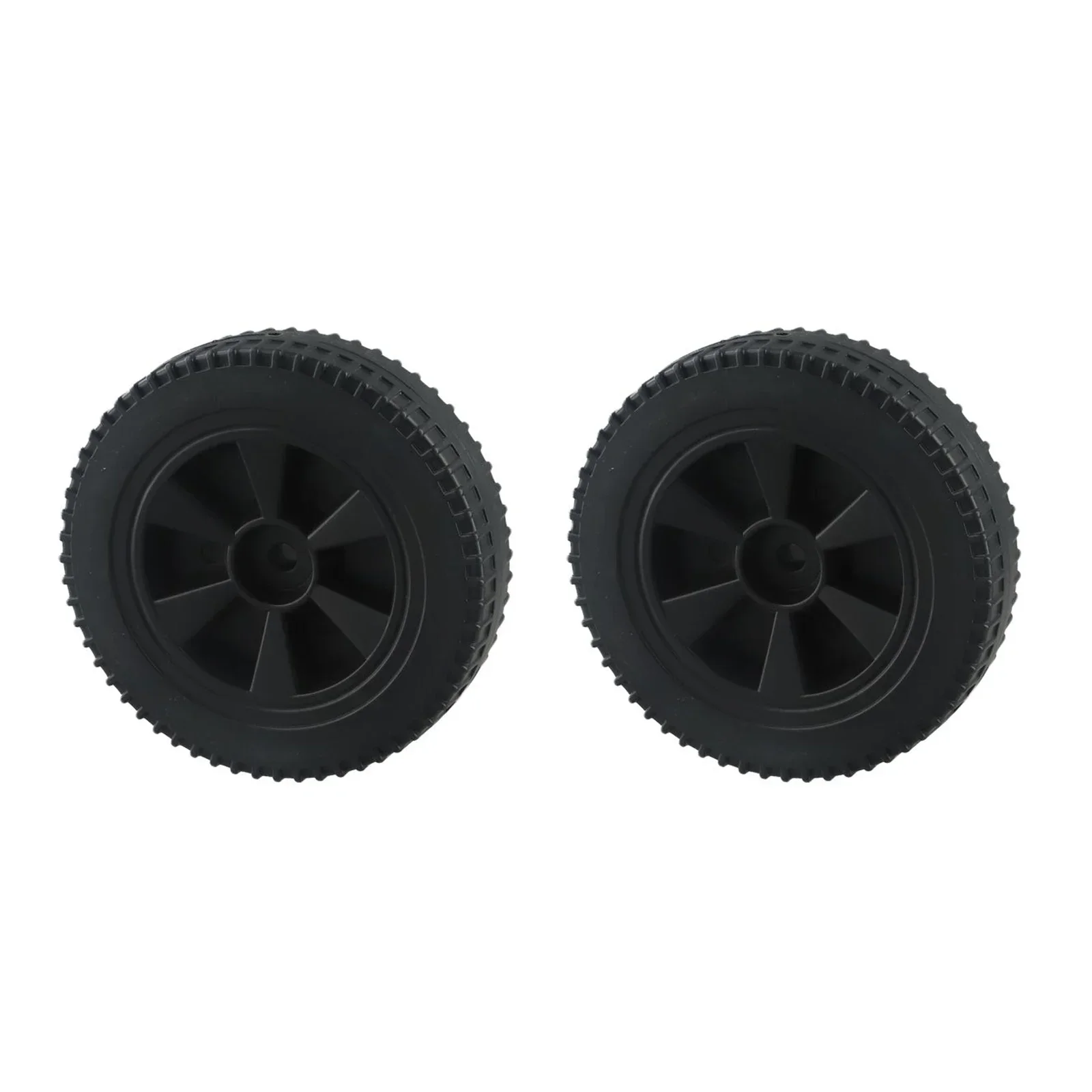 Suitable For Most Grills Replacement Grill Wheel 5.98 X 1.57 X 0.41inch Black Easy Install Long Lasting Plastic