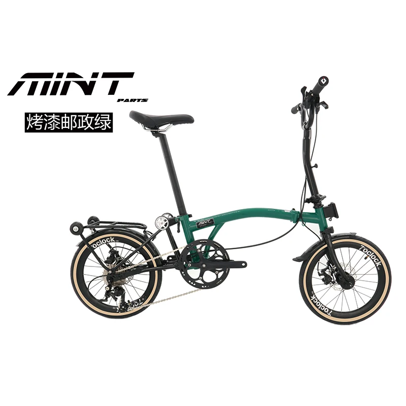 mint bike mint t9b ９s 折りたたみ自転車 MINT T9D 16-Inch Triple-Folding Bike / Disc Brake 9-Speed Folding