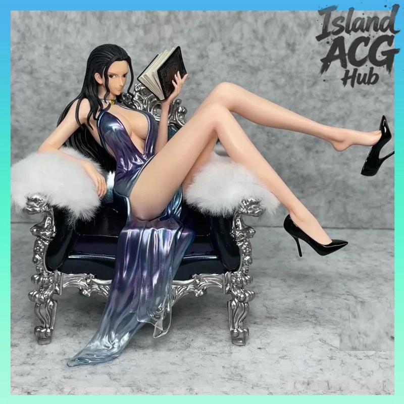 

One Piece Nico Robin Anime Figure PVC Collectible Statue Sofa Sitting Pose Home Decoration For Adult Anime Collector