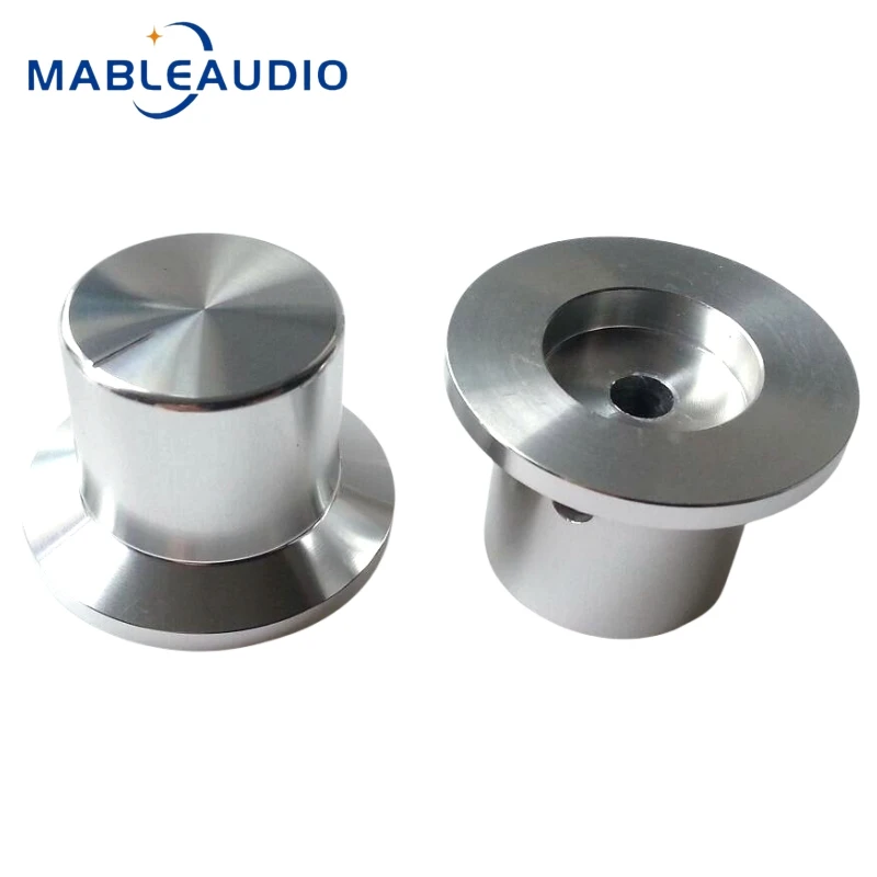 1 Stück 38x26x25mm Aluminium legierung massiver Kugel knopf Gitarren effektor Volumen potentiometer Hifi Sound verstärker Ton knopf – Detail 7