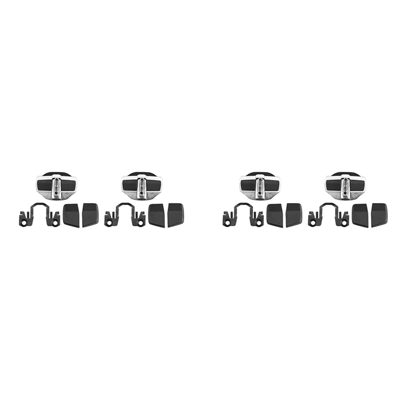 

4 Sets TRD Door Stabilizer Door Lock Protector Latches Stopper Covers For Subaru XV Forester Legacy Outback WRX-L94A