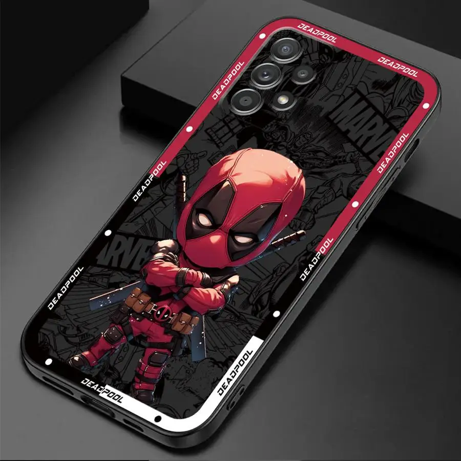 Marvel Deadpool Cool phone Case for Galaxy A51 A52 A71 A72 4G 5G A52s A53 A54 A55 A73 5G A21s A31 A41 A16 5G A50 A50s A70 A70s