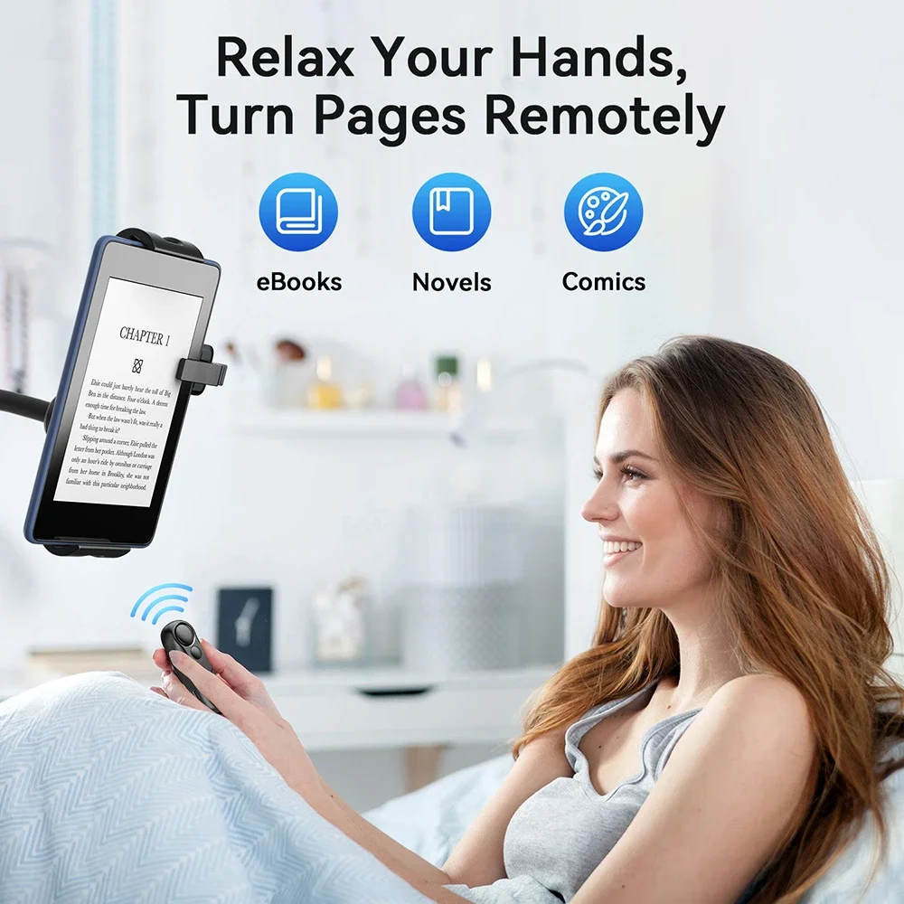 RF Remote Control Page Turner Camera Camcorder Remote Controls Remote Control Extenders Trigger Clicker for Kindle Paperwhite