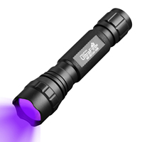 UltraFire WF-501UV 10W UV Black Light Flashlight 395nm Powerful Mini Lamp Ultraviolet LED Torch for Pet Urine Stains Scorpions