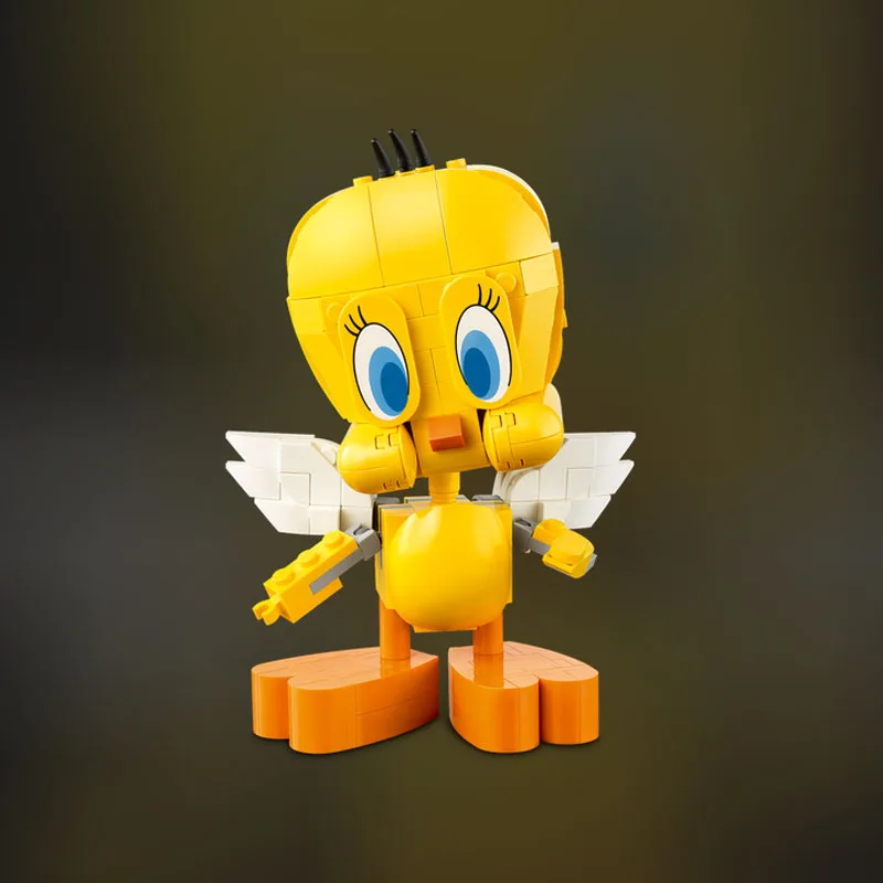 412PCS Leuke Stripfiguur Sweetheart Tweetyes Vogel Cupido Moc Diy Model Bouwstenen Verjaardag Speelgoed Geschenken