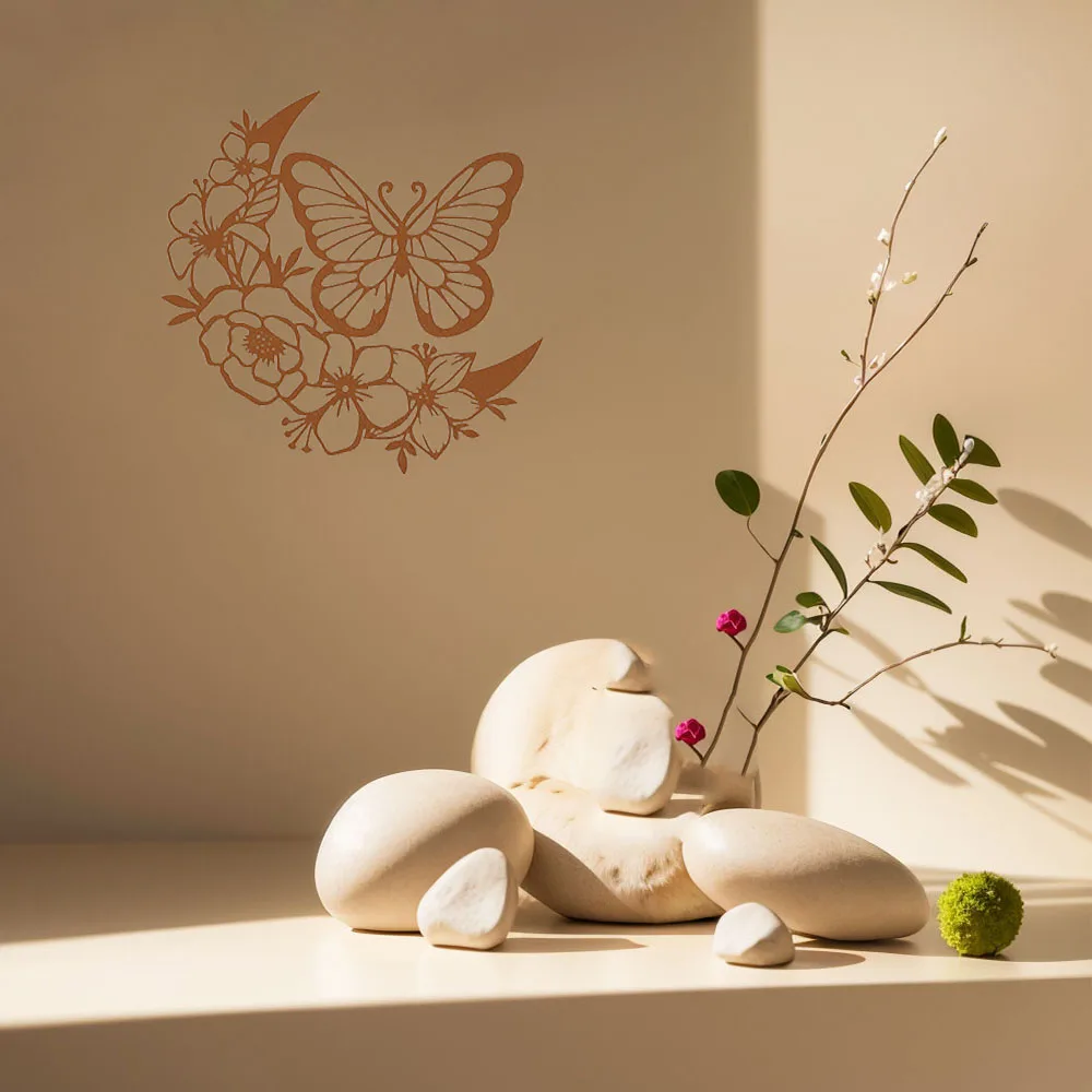 

Gorgeous Moon Phase Boho Wall Decoration – Stun with Moon Beauty. Splendid Moon Phase Wall Pediments