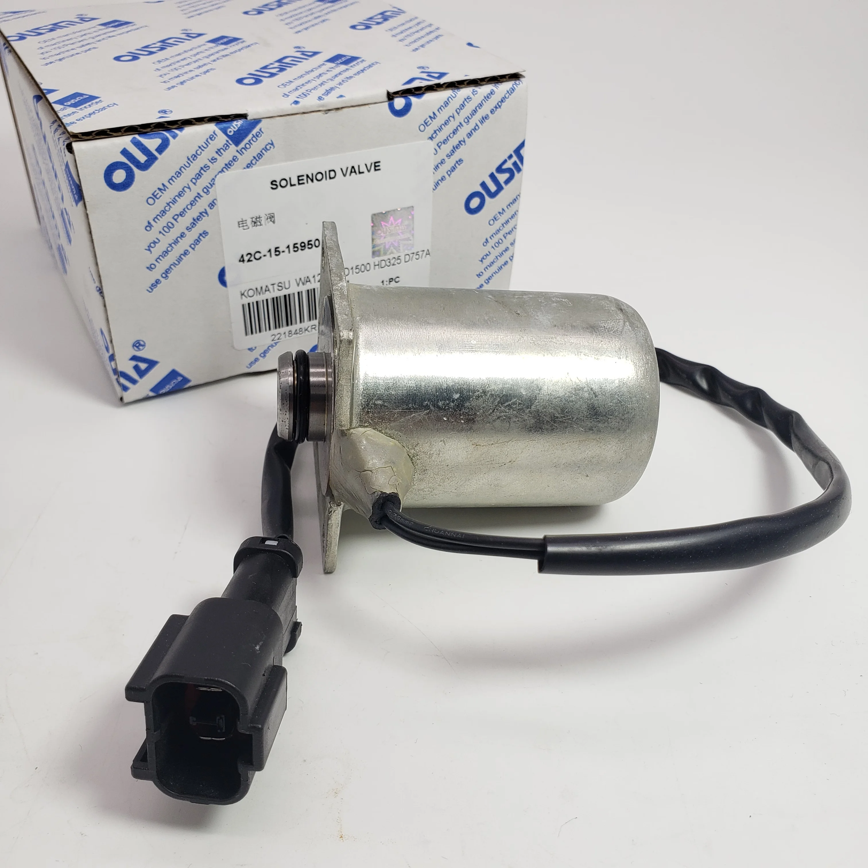 

42C-15-15950 Solenoid Valve for KOMATSU D575A HD1500 HD325 HD405 WA1200