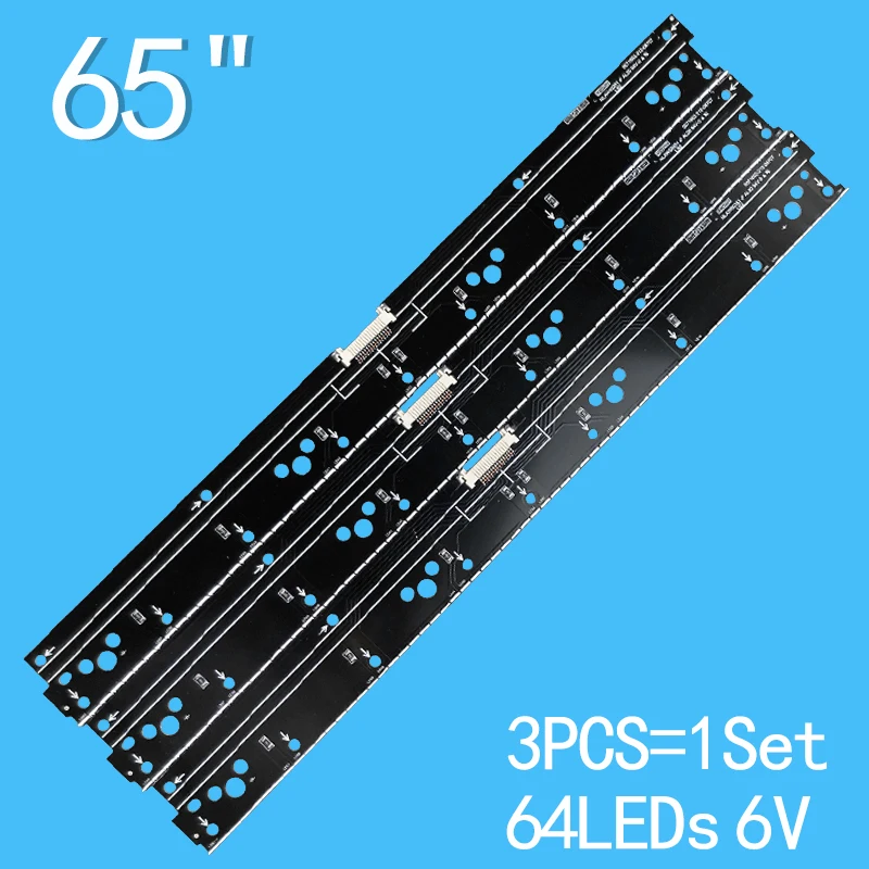 

New 3pcs LED KD-65X9000C KD-65X9005C XBR-65X900C KD65X9000C KD65X9005C XBR65X900C YD5S650HTG01 LS1 NLAW50351 5041402-312-0195