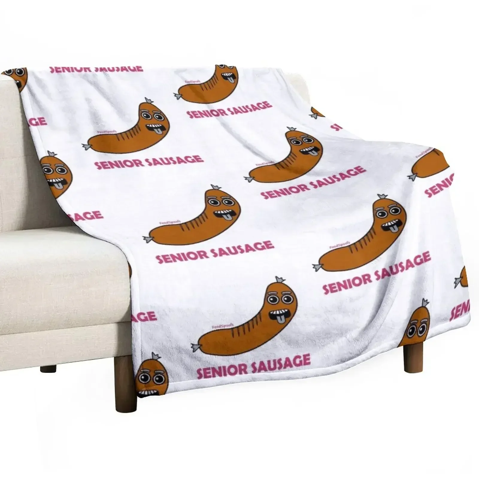 

Senior Sausage Throw Blanket Soft Beds Winter beds Tourist Blankets