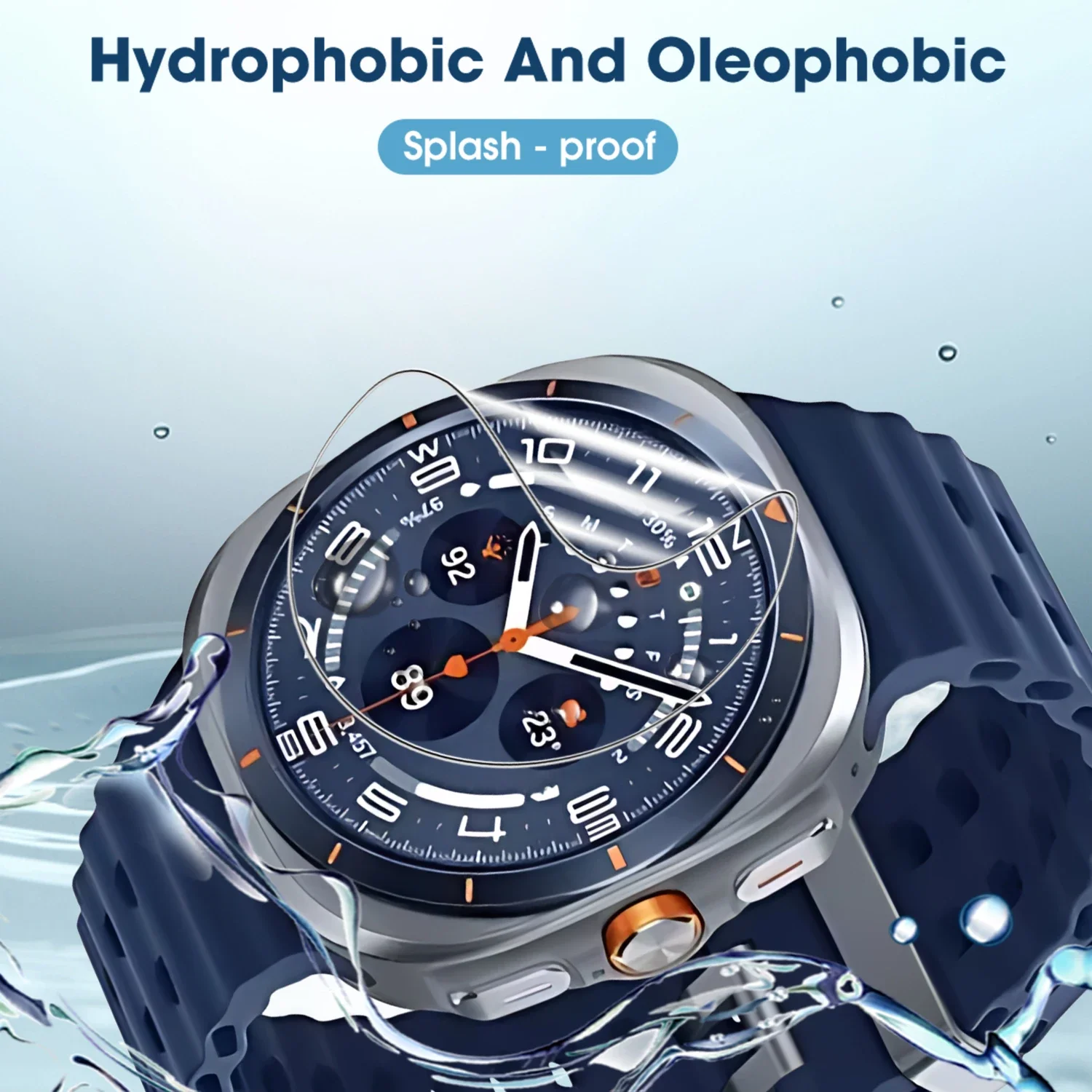 3-30PCS Soft Hydrogel Films For Samsung Galaxy Watch 8 Classic Anti Scratch Screen Protectors For Samsung Watch8 40MM/44MM