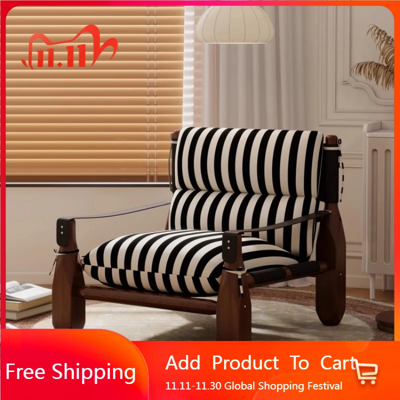 

Дизайнерские индивидуальные стулья для гостиной, компьютерные эргономичные стулья на коленях для чтения, туристическая винтажная деревянная мебель Fauteuil, домашняя мебель