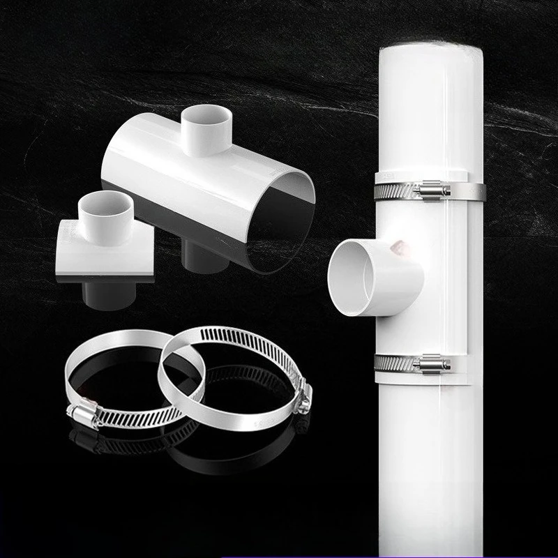 

Открытый тройник из ПВХ, ремонтный патч, адаптер для сливной трубы, соединители для труб для дома, улицы, промышленные сантехнические аксессуары