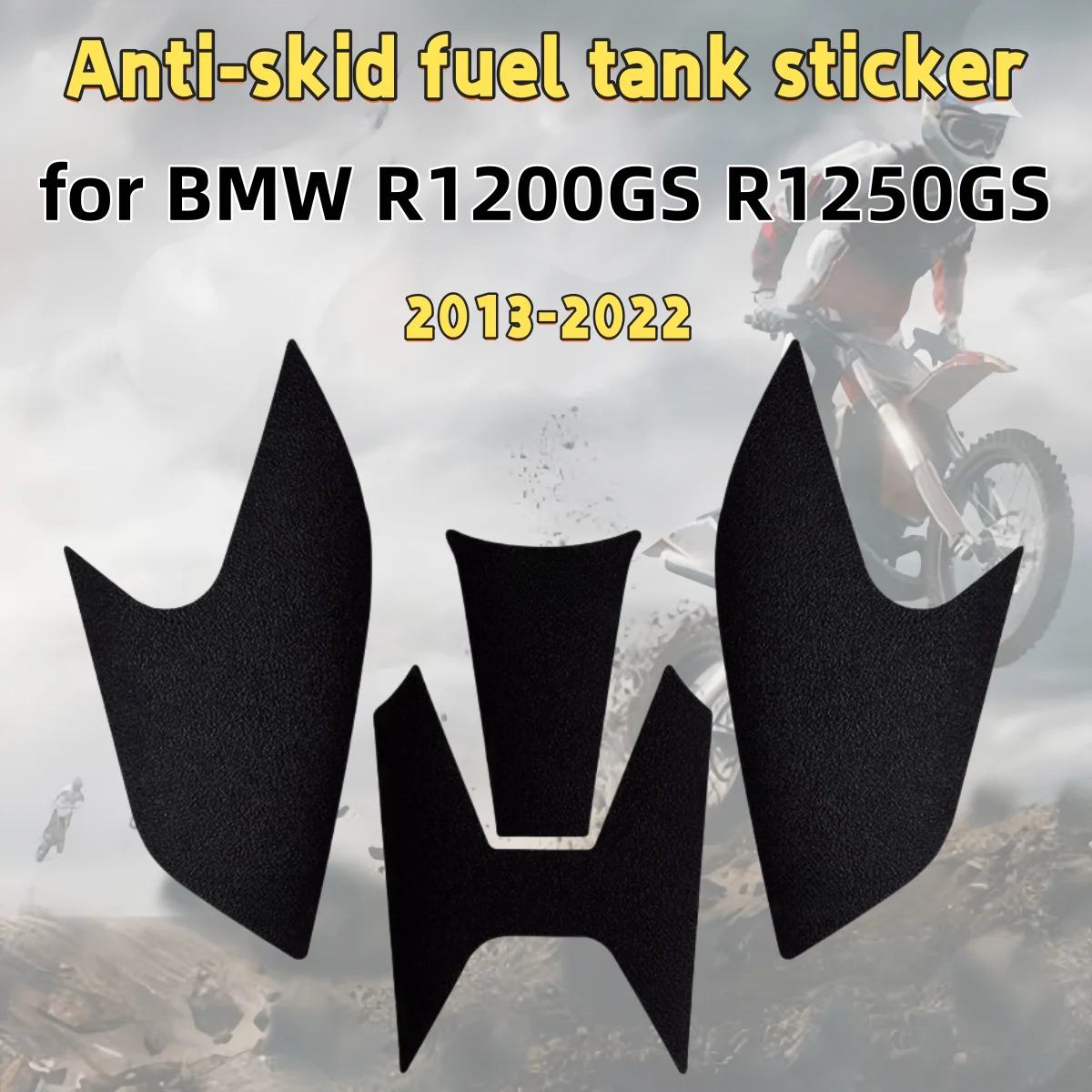 

for BMW R1200GS R1250GS 2013-2022 motorcycle fuel tank sticker fishbone sticker anti-slip protection car sticker