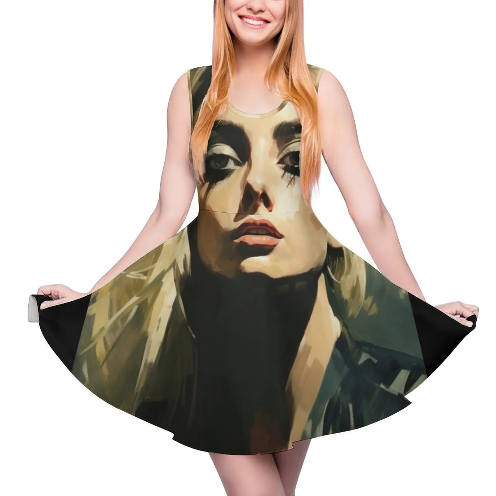 

Singer Lady Gaga Sleeveless Dress summer dresses Women"s dresses dresses for woman