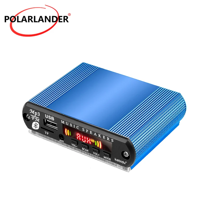 HLX-D078BT MP3 Decoder Board Bluetooth Call Recording Support MP3 WMA WAV FLAC APE FM Radio Infrared Remote 5V