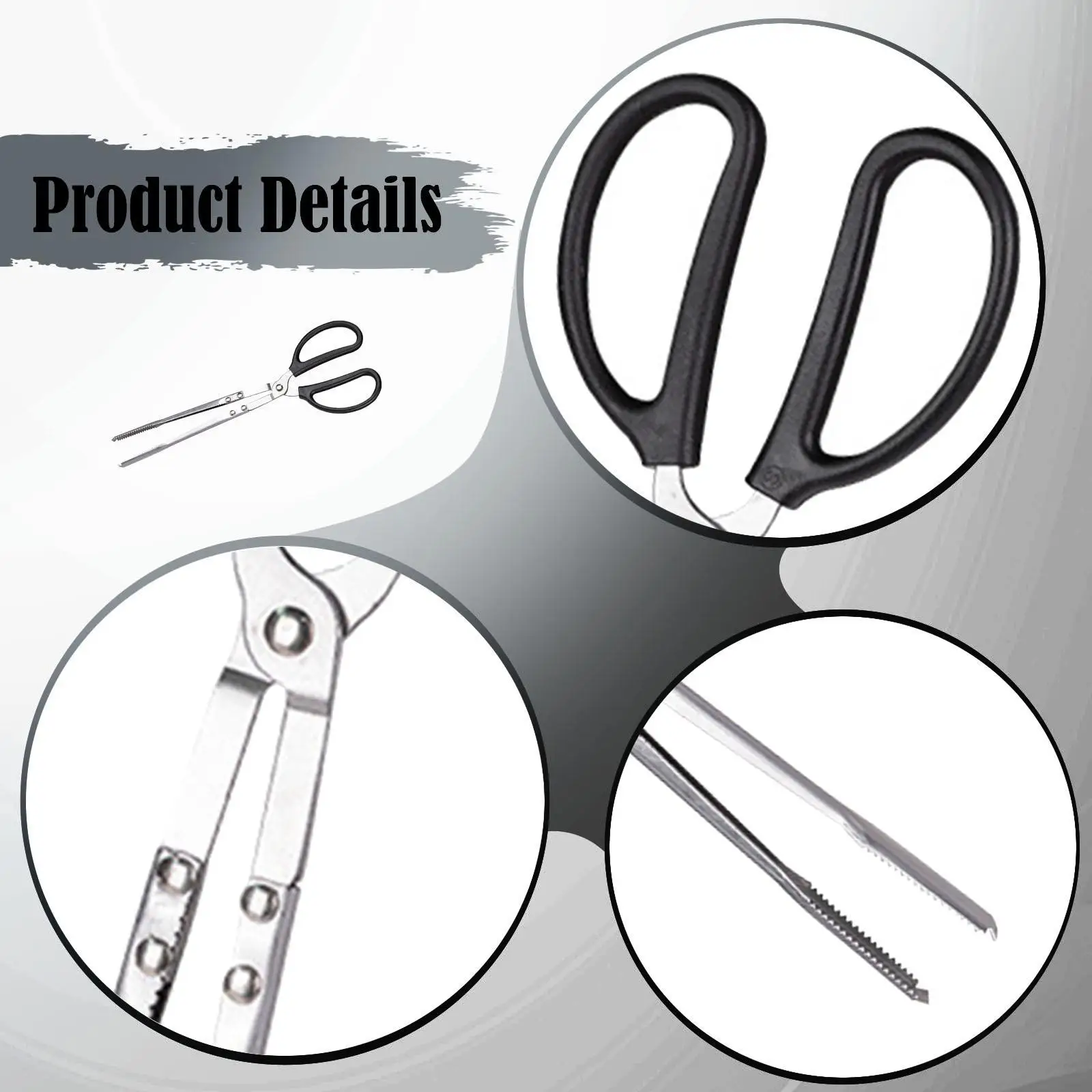 Charcoal Pick Up Tongs Heat Resistant Stainless Steel Barbecue Clamps Garbage Picker Grill Accessories for Picnic Cooking
