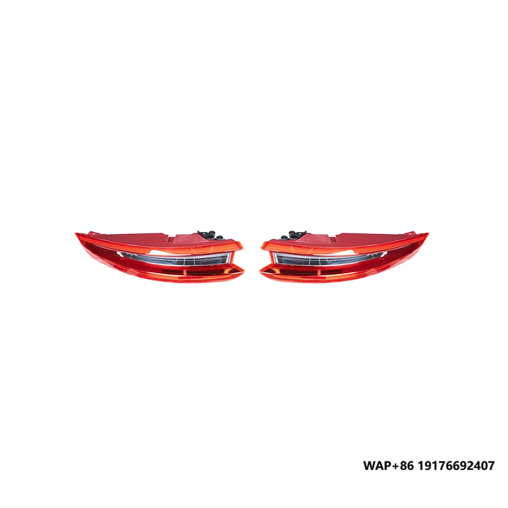 

KM Premium High Quality Red with Flow Water Style Taillight for Carrera 991.2 OE Car Accessories and Rear Bumper