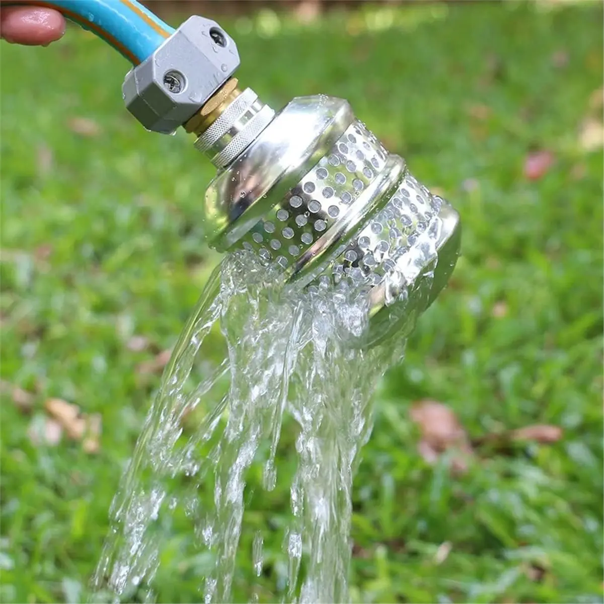 Home Tool 1set Bubbler Sprinkler Heads, 3/4 Inch Internal Thread Rustproof Aluminum Diffuser Flood Nozzle for Yard, Garden