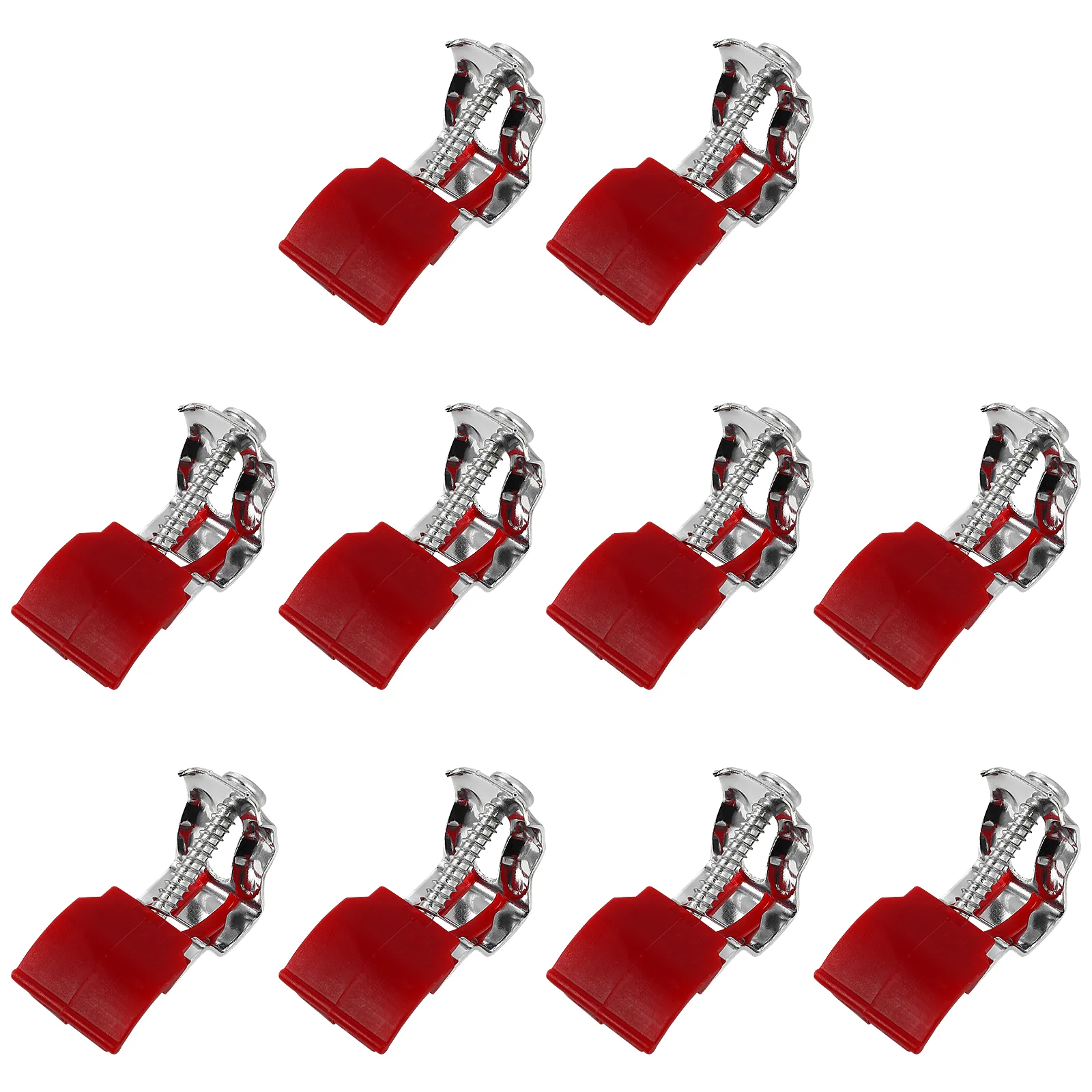 10 Pcs Sink Mounting Clips Corrosion-resistant Kitchen Adjust Maximum Safety Clamps for Fixed