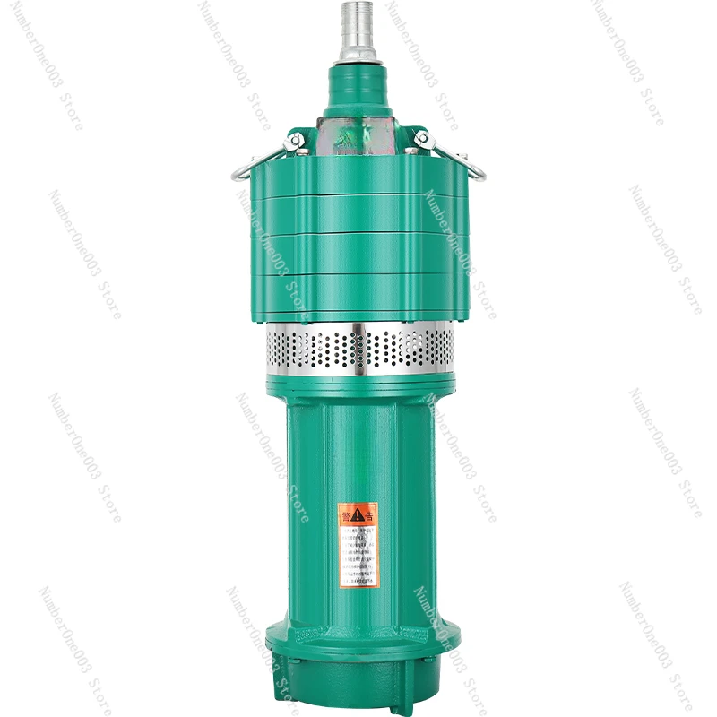 Water pump Multistage submersible pump Little mouse Shanghai high lift large flow 220v deep well  380v