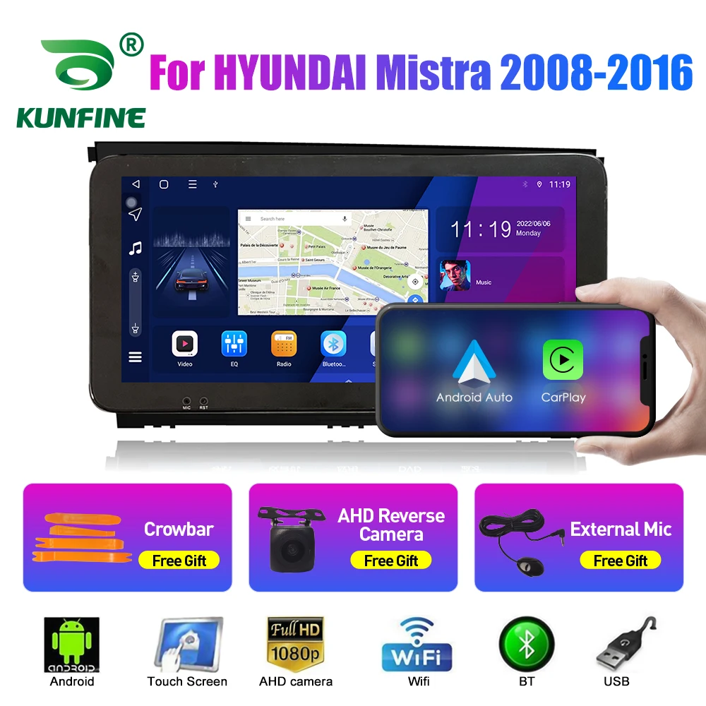 

10.33 Inch Car Radio For HYUNDAI Mistra 2Din Android Octa Core Car Stereo DVD GPS Navigation Player QLED Screen Carplay