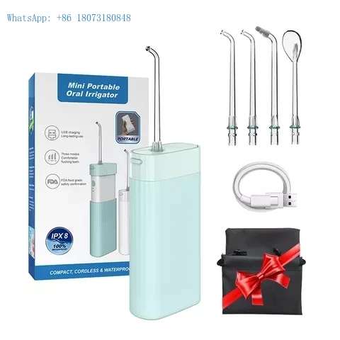 2023 Multi color water flosser Mini electric oral irrigator Home Set