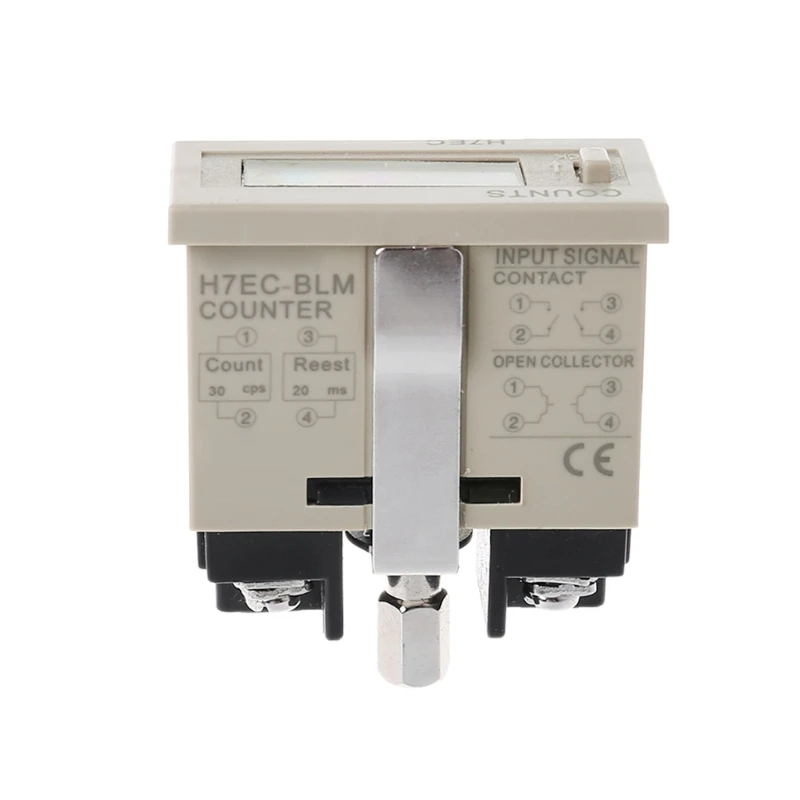 Multifunctional Professional H7EC-6 Vending Digital Electronic Counter Count Hour Meter Without Voltage DropShipping