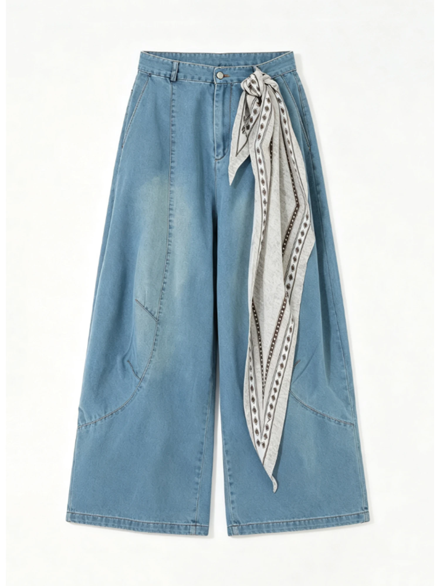 

Women's Blue Jeans Y2k Gyaru Punk Oversize Denim Pants Boyfriend style Vintage Hiphop Grunge Baggy Denim Trousers Clothes 2026
