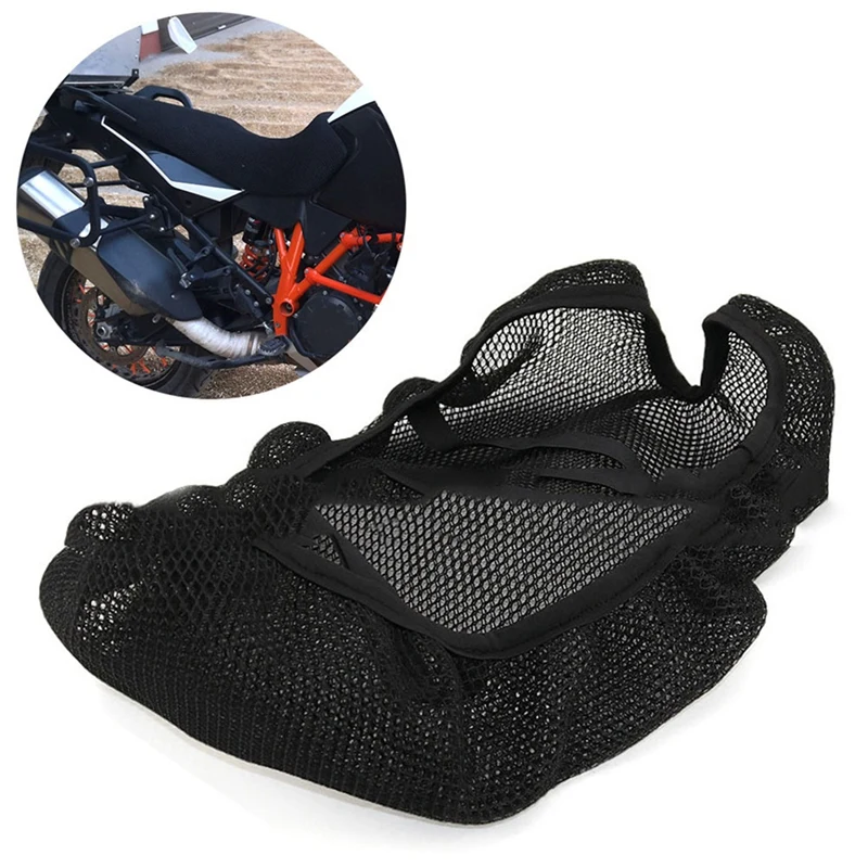 Motorcycle Sunscreen Breathable Seat Cushion Cover 3D Insulation Case Pad For  990 1090 1190 1290 Adventure