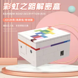 moc building blocks puzzle box Rainbow Road Decryption toys Children birthday Gift Holiday leisure and entertainment games
