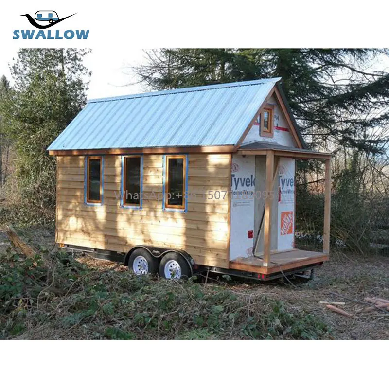 

Новый умный прицеп Tiny House 4X4 RV Camper Home, подходящий для семьи с упаковкой