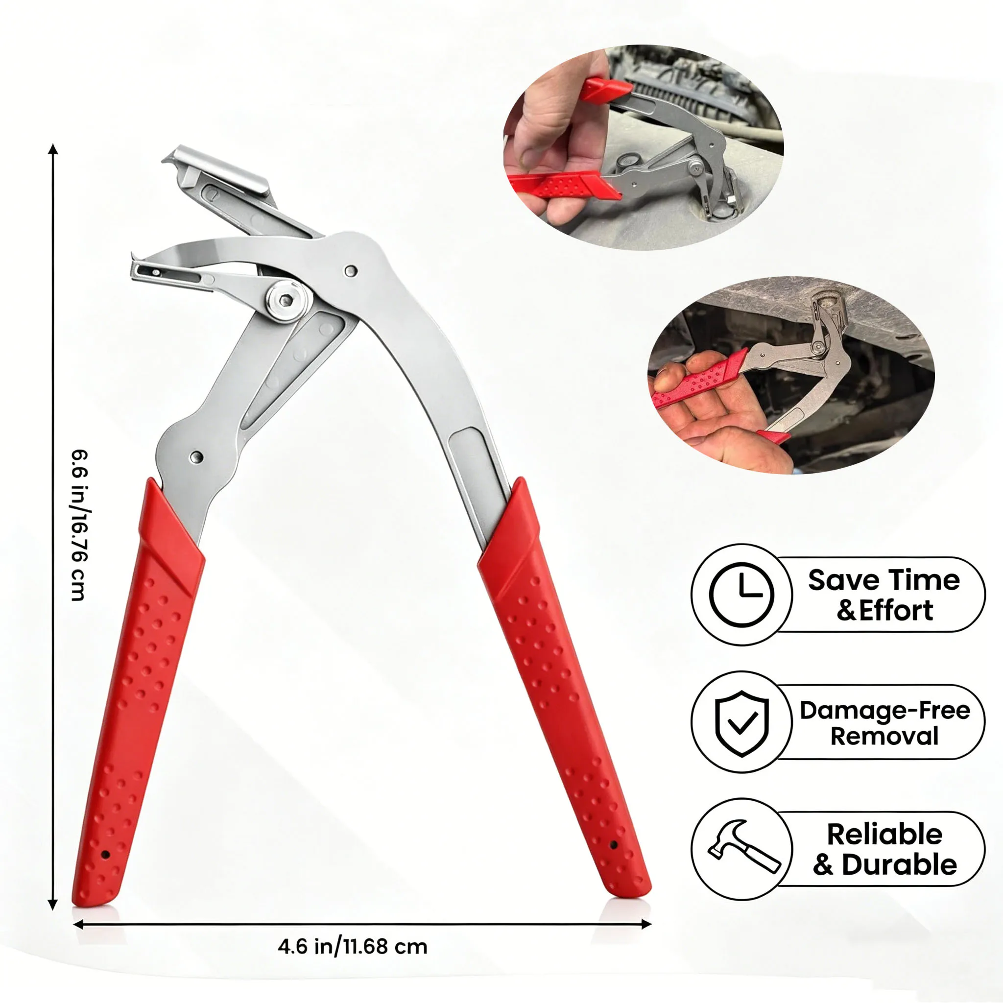 

Car Door Panel Clamps Fastener Removal Pliers Universal Clamp Repair Tools Pliers Dashboard Interior Pliers Auto Essential Tools
