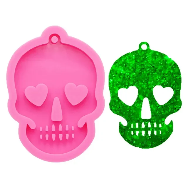 

Halloween Ghost Head Skull Silicone Keychains Mold Silicone Mold DIY Jewelry Making Epoxy Resin Mold Cake Decorating Sugar Craft