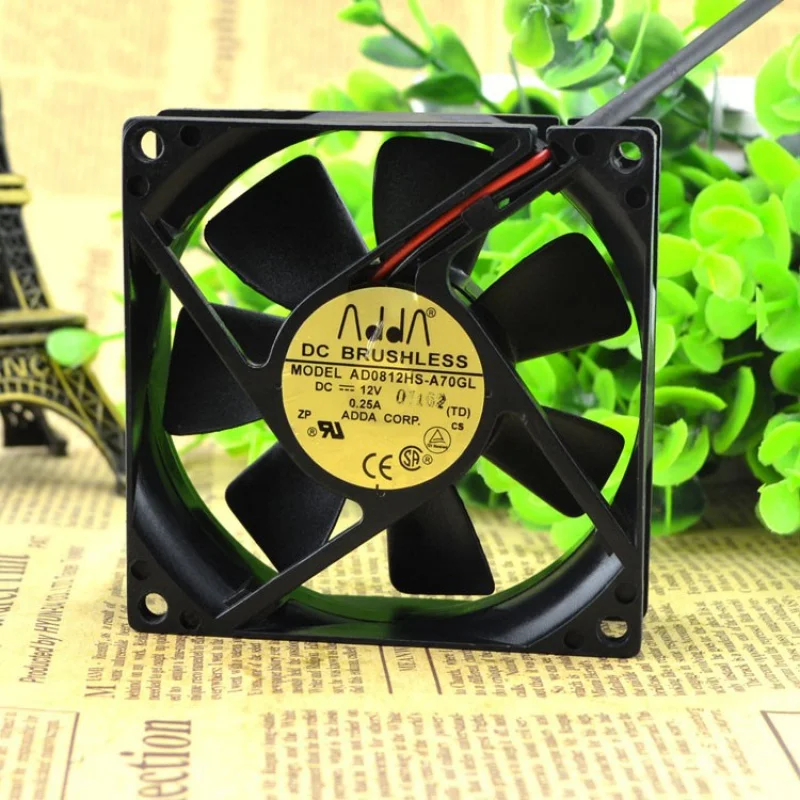 AD0812HS-A70GL 8025 Dc12v 0.25a Power Supply Fan