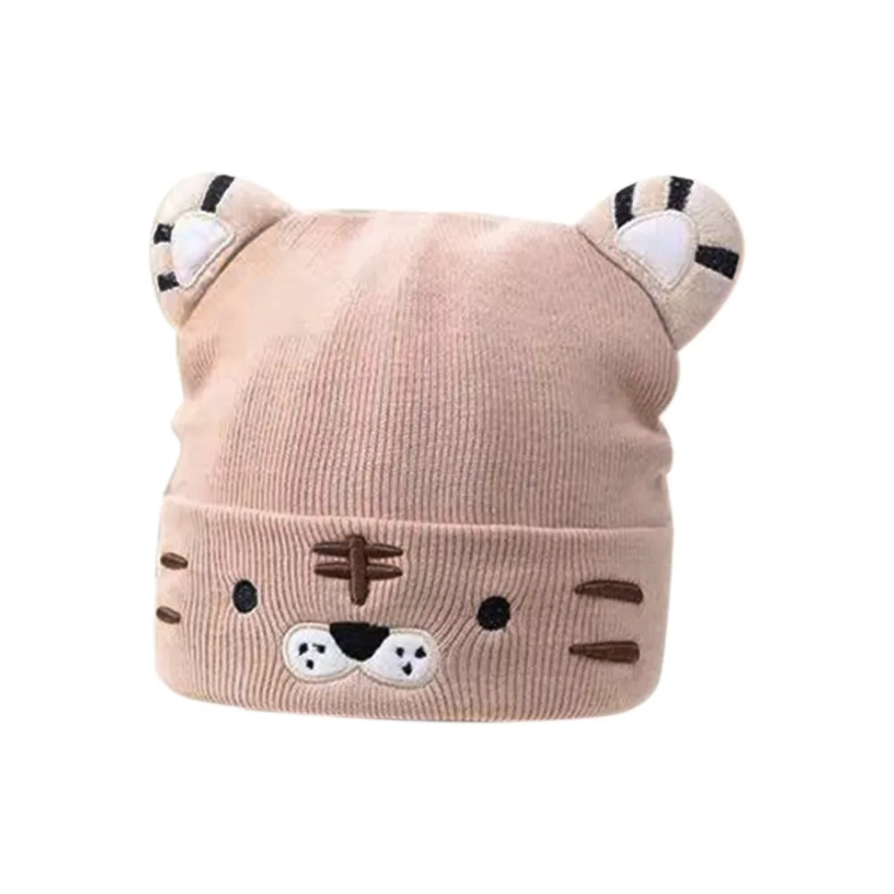 

Cartoon Tiger Kids Knitted Beanies Coldproof Warm Baby Children Beanie Caps Thick Warmer Bonnet Toddler Newborn Infant