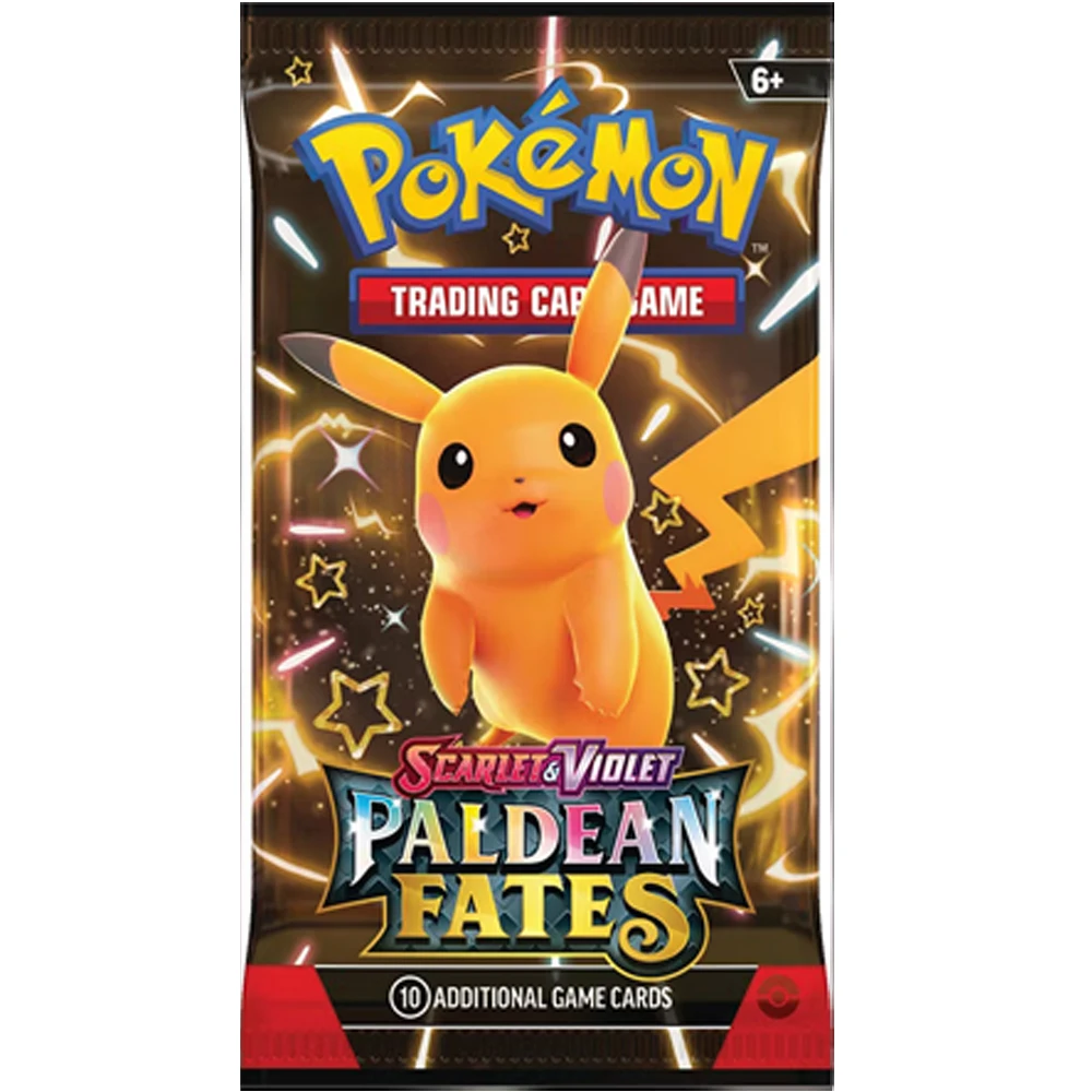 Pokemon TCG is emphasizing shiny Pokemon and pocket monsters with the Scarlet and Violet – Paldean Fates Children\'s toys