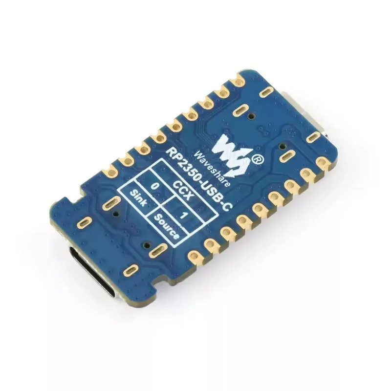 RP2350A microcontroller development board, dual-core dual-architecture pico2 USB Type-C