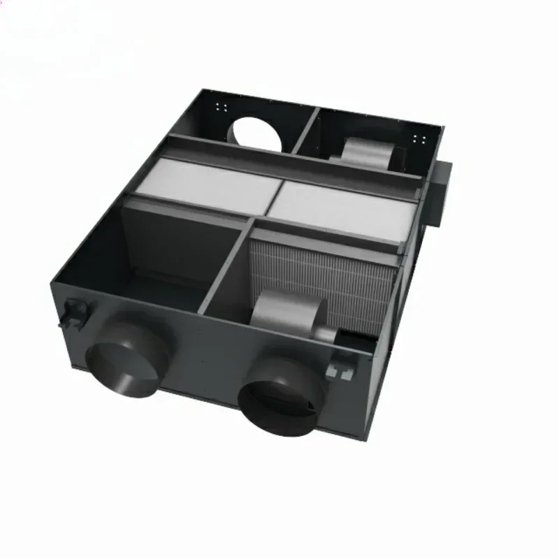 

Eco intelligent small airflow air treatment unit with heat recovery ventilation system